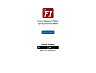 app.servicesf1.com screenshot