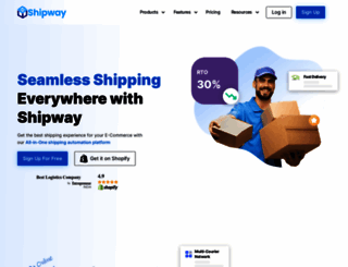 app.shipway.com screenshot