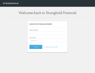 app.strongholdfinancial.com screenshot