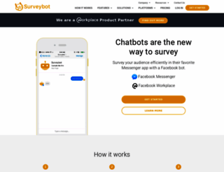 app.surveybot.io screenshot