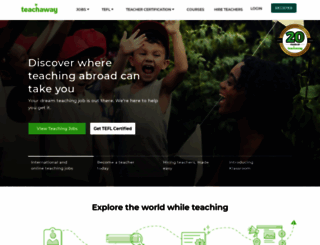 app.teachaway.com screenshot