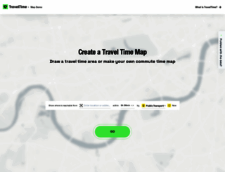 app.traveltime.com screenshot
