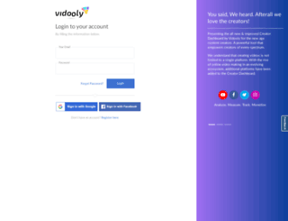 app.vidooly.com screenshot