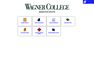 app2.wagner.edu screenshot