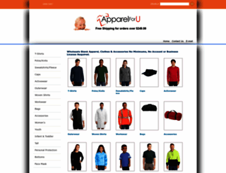 apparelforu.com screenshot