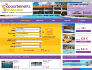appartements-vacances.fr screenshot