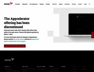 appcelerator.com screenshot