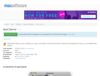 appcleaner.macsoftware.com screenshot
