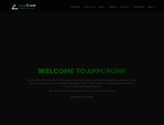 appcrunk.com screenshot