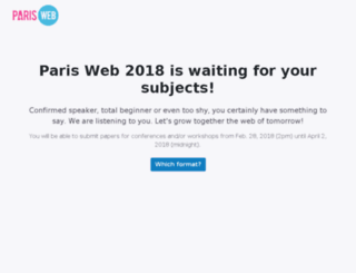 appel-orateur.paris-web.fr screenshot
