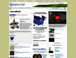 appellationamerica.com screenshot