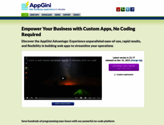 appgini.com screenshot