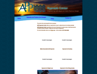 apphypnosiscenter.com screenshot