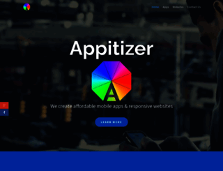 appitizer.co.uk screenshot
