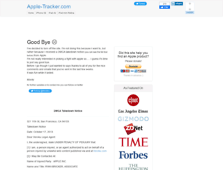 apple-tracker.com screenshot