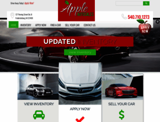 appleautosalesva.com screenshot