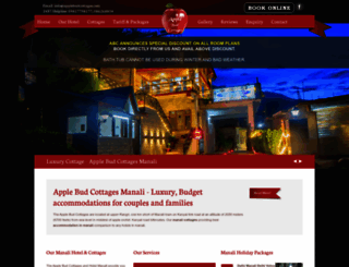 applebudcottages.com screenshot
