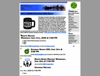 applecider.org screenshot