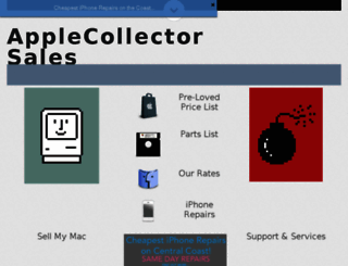 applecollector.com screenshot