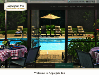 applegateinn.com screenshot