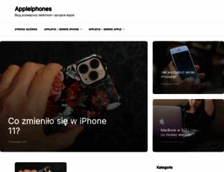 appleiphones.pl screenshot