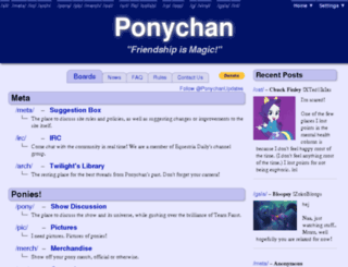 applejack.ponychan.net screenshot