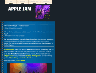 applejamband.com screenshot