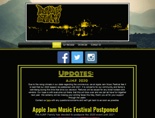 applejammusicfestival.com screenshot