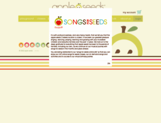 appleseedsplay.com screenshot