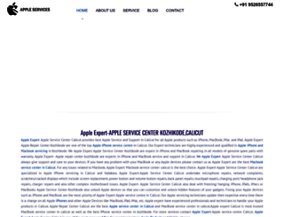 appleservicecalicut.com screenshot