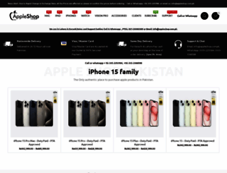 appleshop.com.pk screenshot