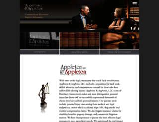 appleton-law.com screenshot
