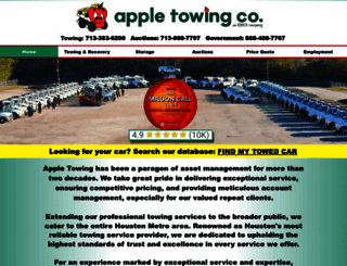 appletowing.com screenshot