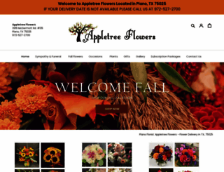 appletreeflowers.net screenshot