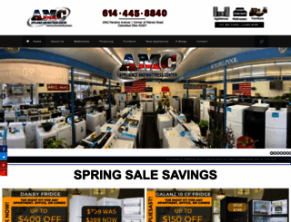 applianceandmattresscenter.com screenshot