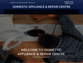 applianceandrepaircentre.co.uk screenshot