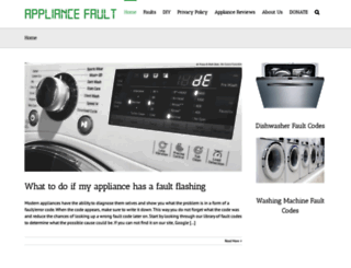 appliancefault.com.au screenshot