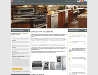 appliancefixing.co.uk screenshot