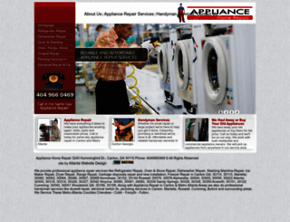 appliancehomerepair.net screenshot