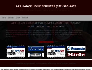 appliancehomeservices.com screenshot
