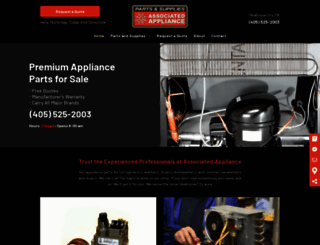 appliancepartsokc.com screenshot