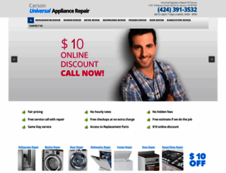 appliancerepair-carsonca.com screenshot