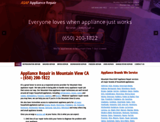 appliancerepair-mountainviewca.com screenshot