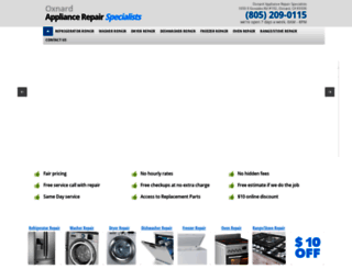 appliancerepair-oxnardca.com screenshot