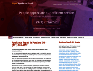 appliancerepair-portlandor.com screenshot