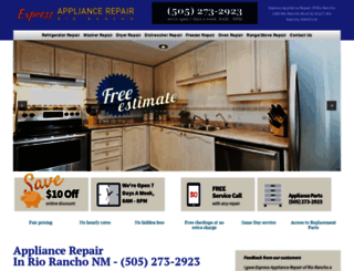 appliancerepair-rioranchonm.com screenshot