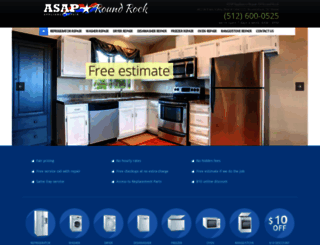 appliancerepair-roundrocktx.com screenshot