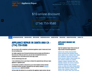 appliancerepair-santaana.com screenshot