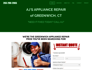 appliancerepairgreenwich.com screenshot