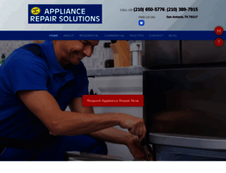 appliancerepairsolution.com screenshot